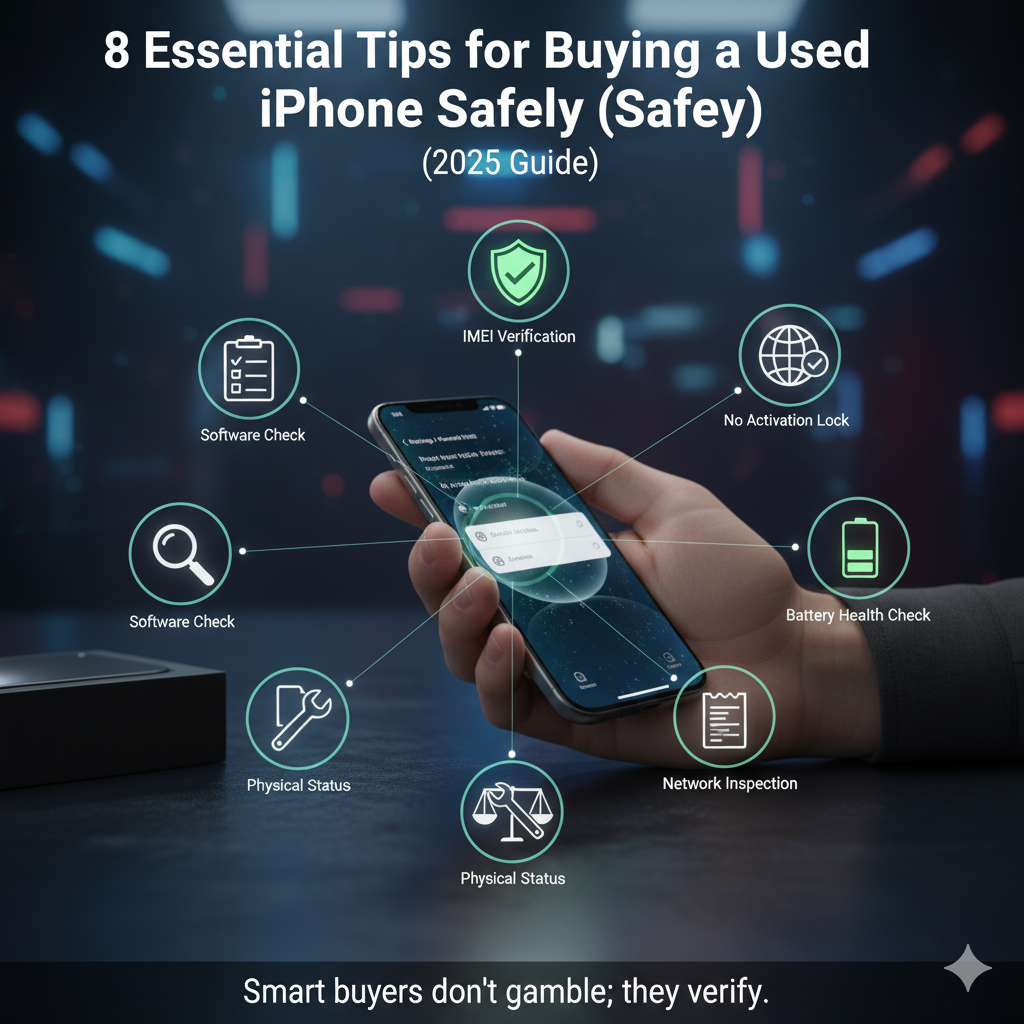 8 Essential Tips for Buying a Used iPhone Safely (2025 Guide)