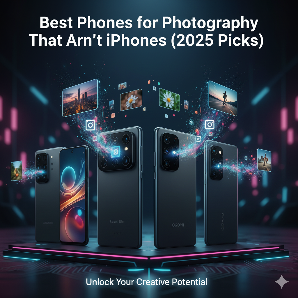 Best Phones for Photography That Aren’t iPhones (2025 Picks)