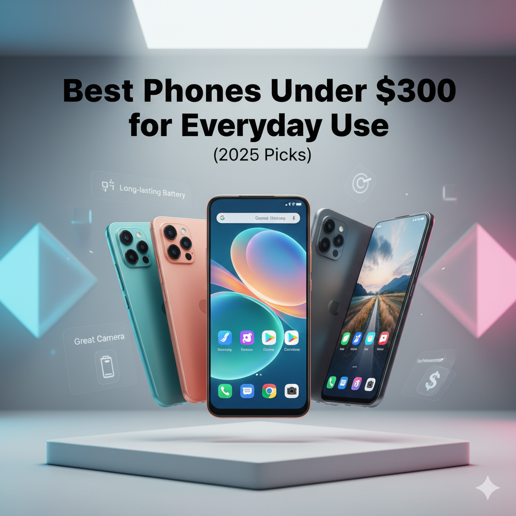 Best Phones Under $300 for Everyday Use (2025 Picks)
